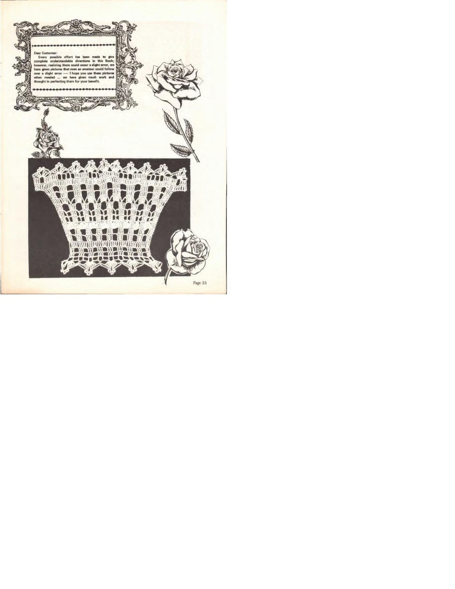 Crochet Originals by Elizabeth Hiddleson, Volume 30, 1979