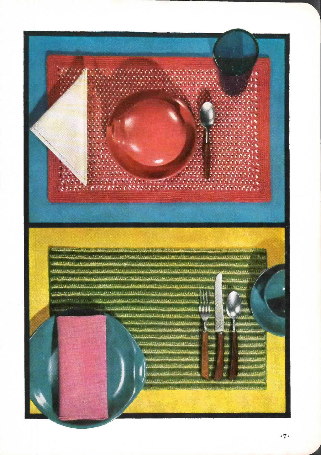 Place Mats and Doilies, Book No. 315, 1955