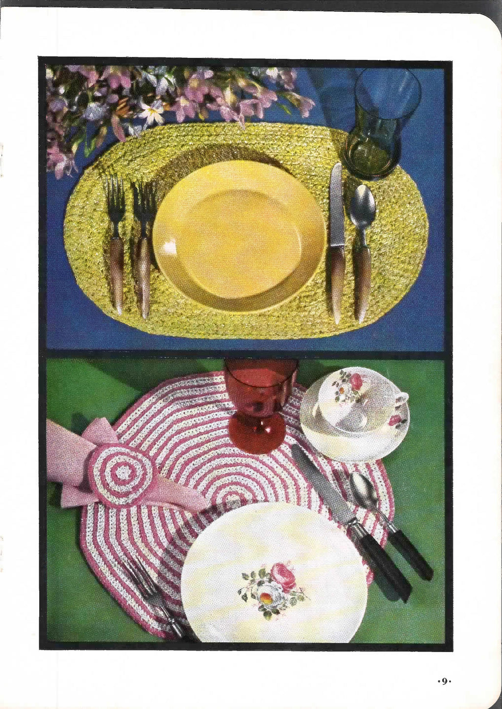 Place Mats and Doilies, Book No. 315, 1955