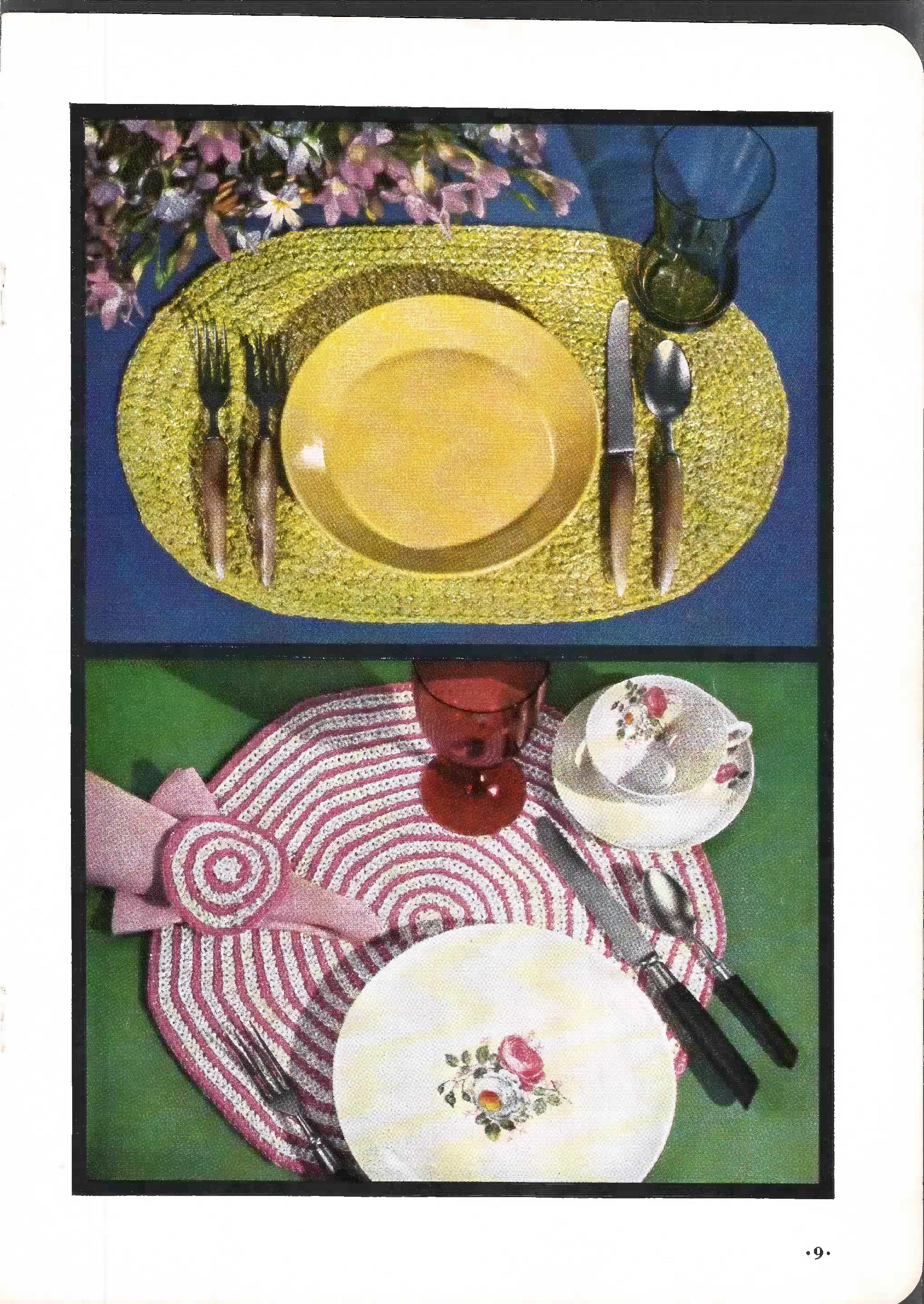 Place Mats and Doilies, Book No. 315, 1955