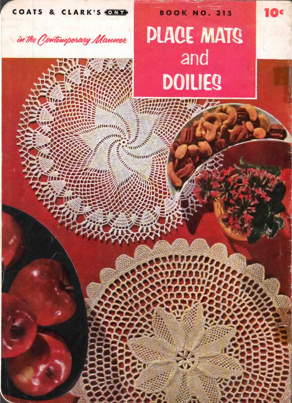 Place Mats and Doilies, Book No. 315, 1955