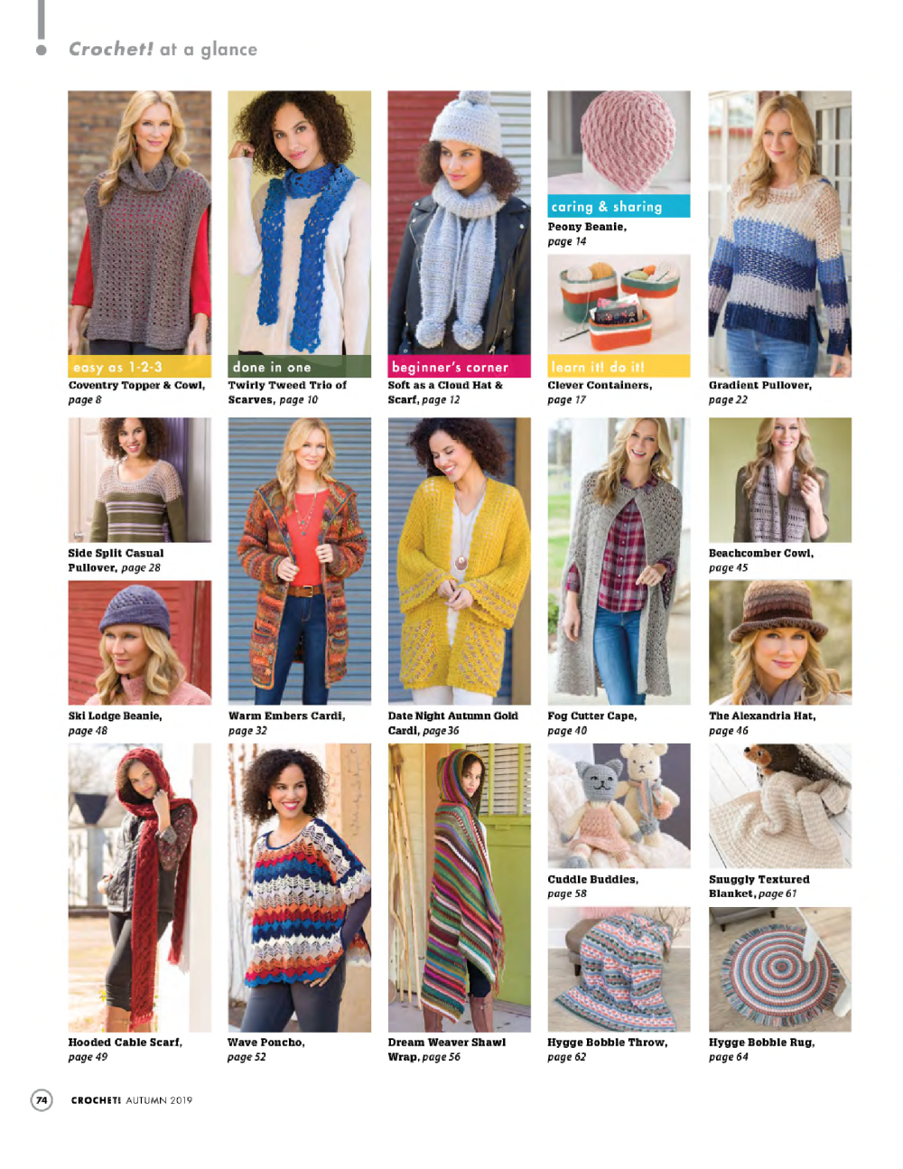 Crochet! Autumn 2019