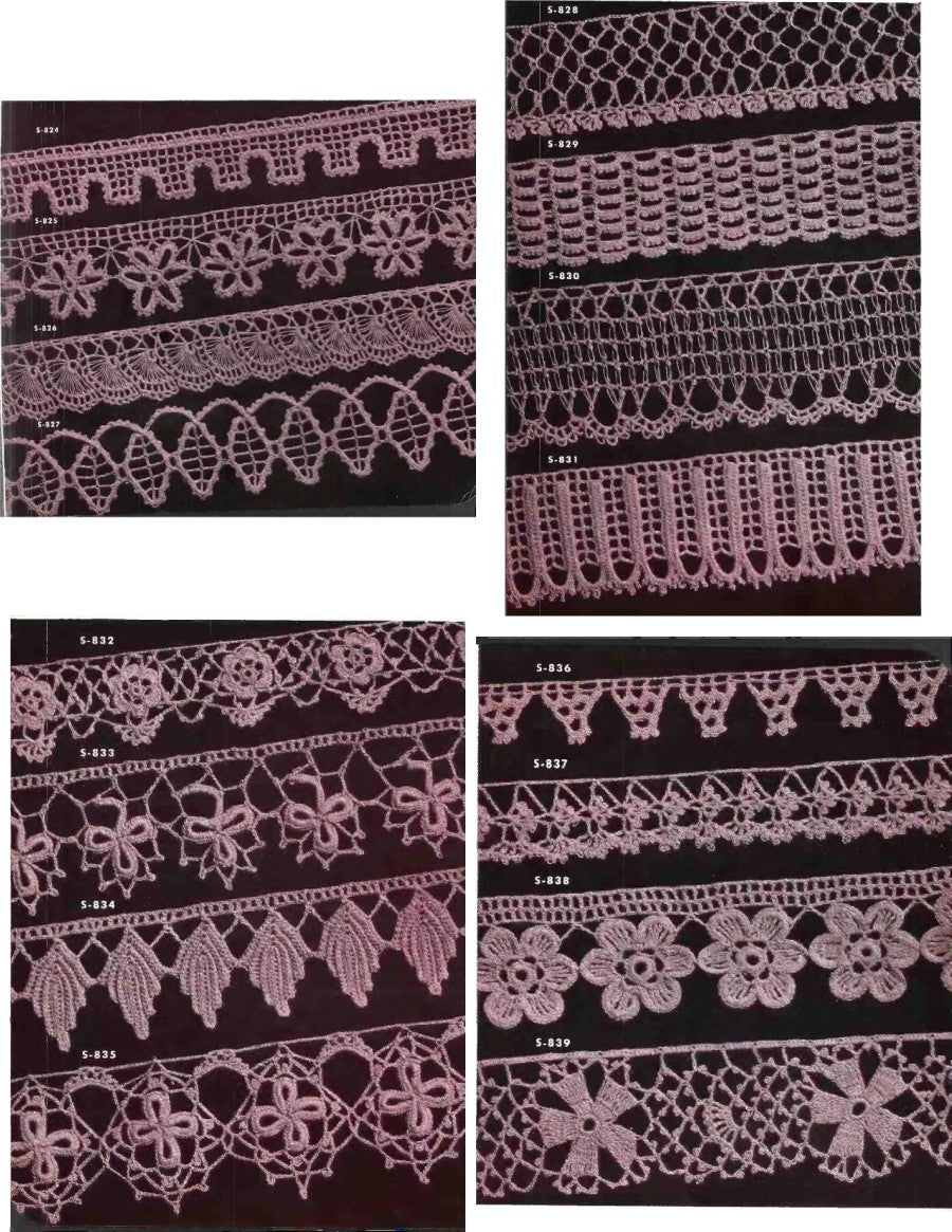 Edgings for All Purposes Including Church Laces, Coats ONT 320 (1956)