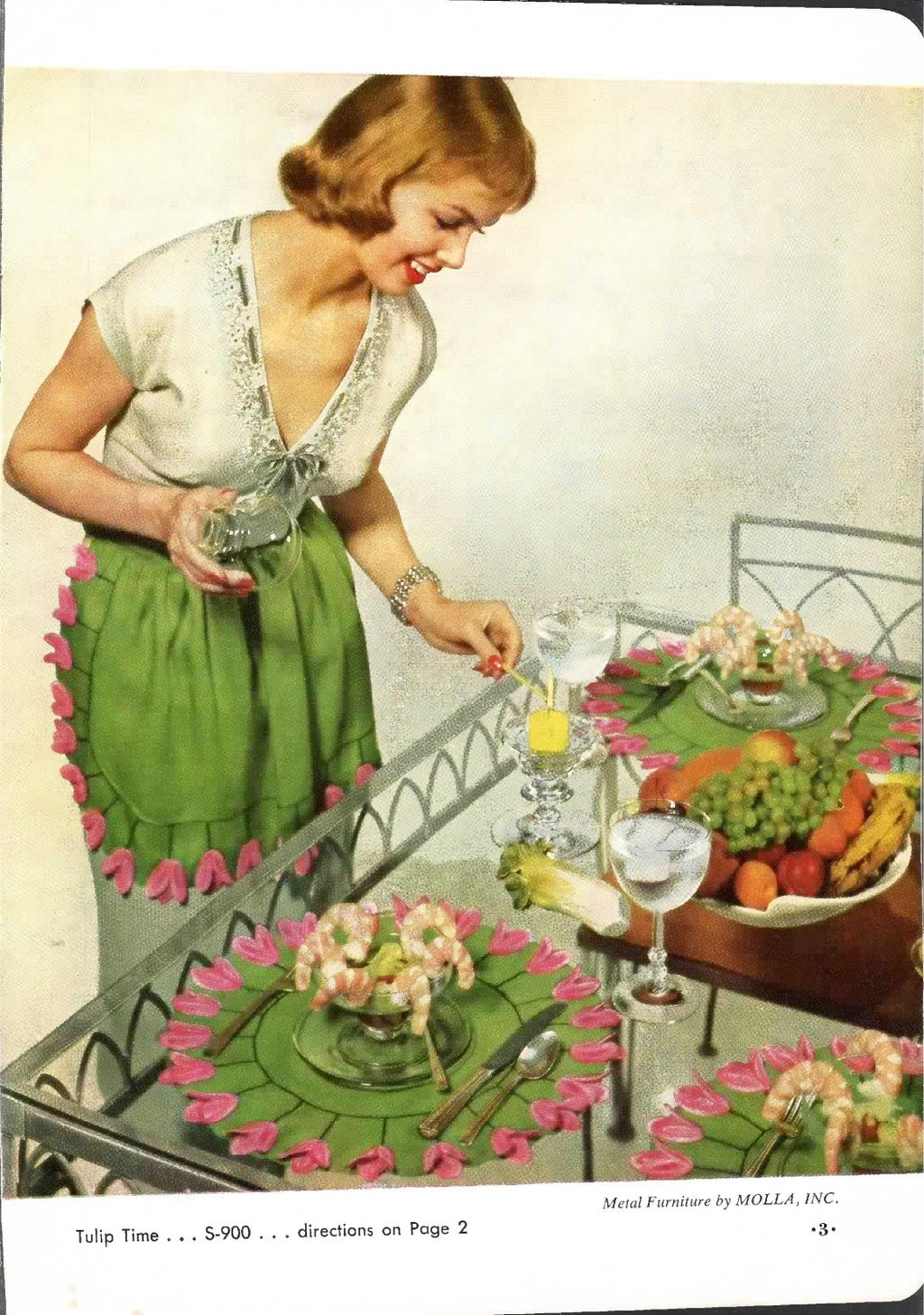 Coats & Clark’s Hostess’s Book, Book No. 325, 1956