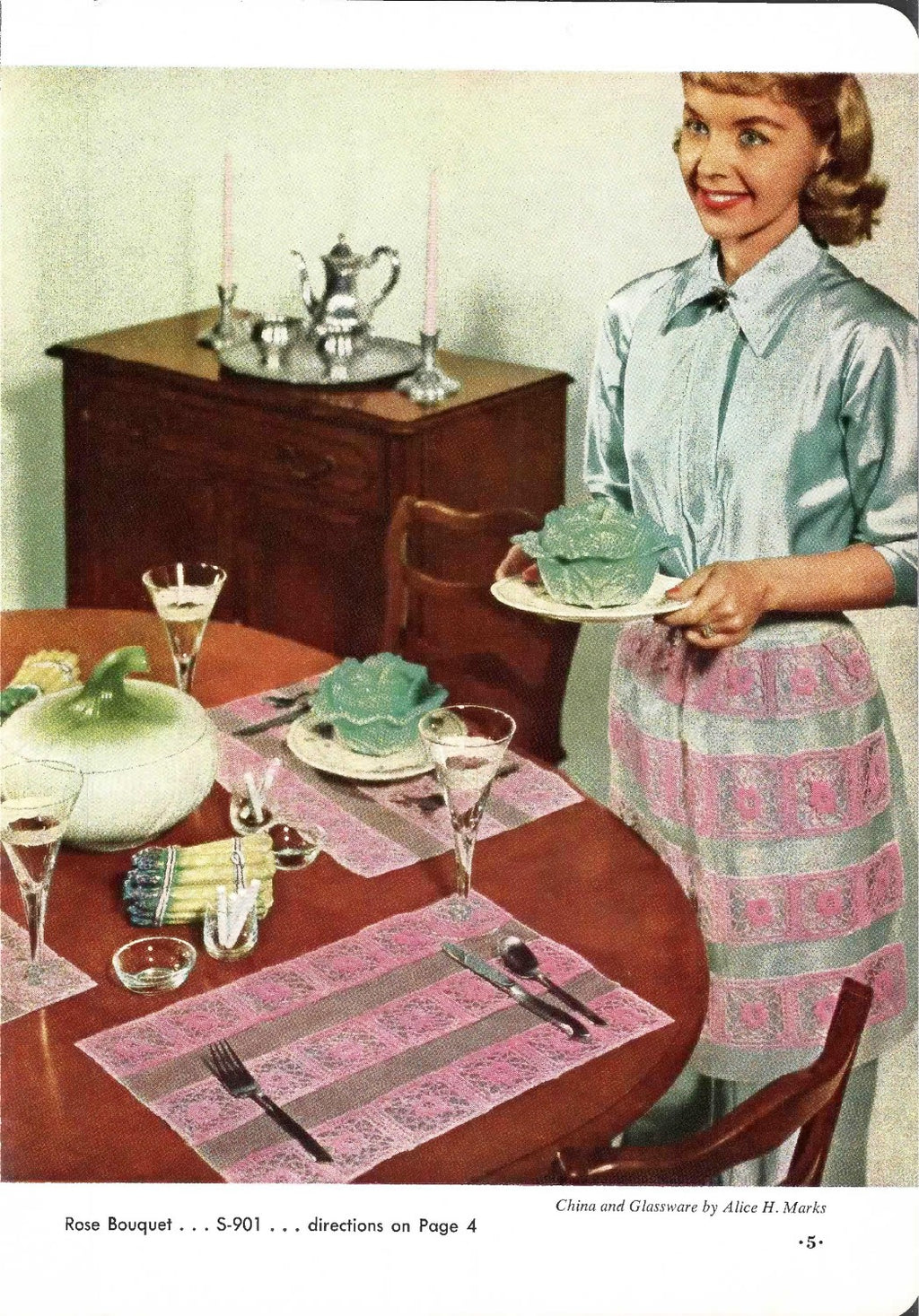 Coats & Clark’s Hostess’s Book, Book No. 325, 1956