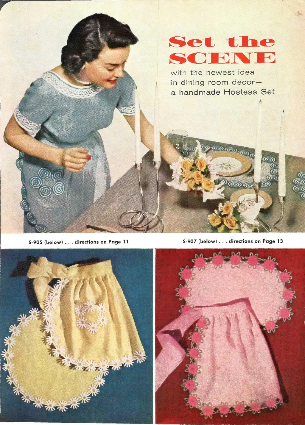 Coats & Clark’s Hostess’s Book, Book No. 325, 1956