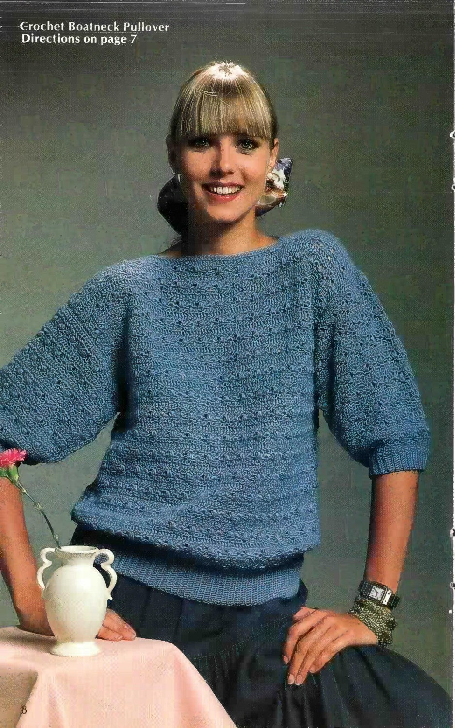 Coats & Clark Book No. 326 – LusterSheen Classics to Knit & Crochet (1987)