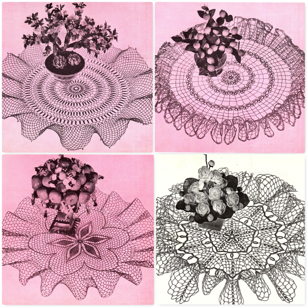 Coats & Clark • Ruffled Doilies • Book No. 327 (1957)