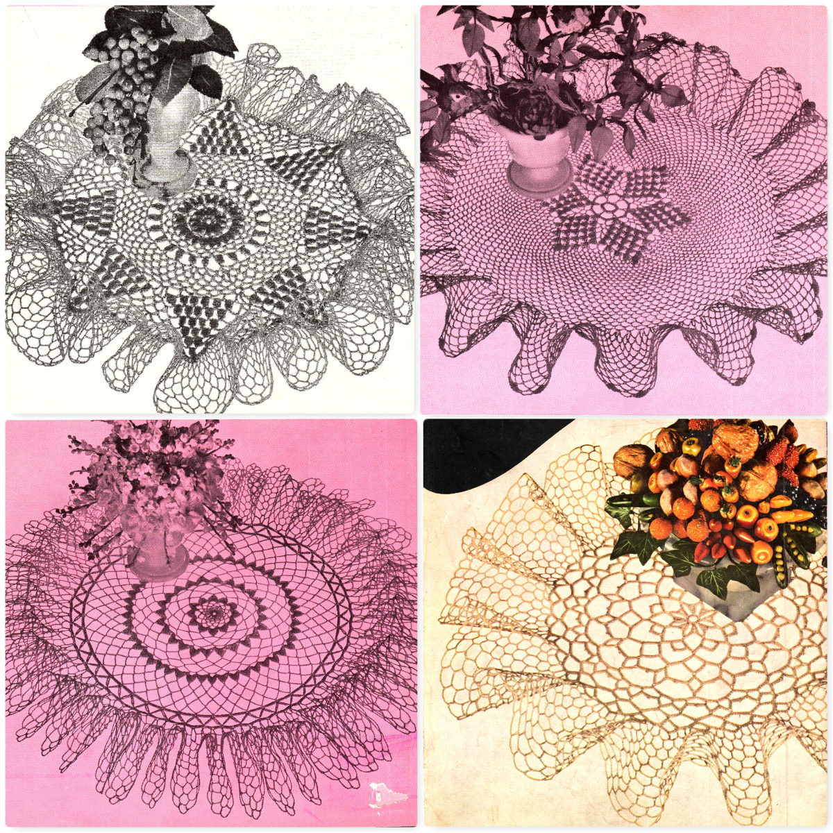 Coats & Clark • Ruffled Doilies • Book No. 327 (1957)