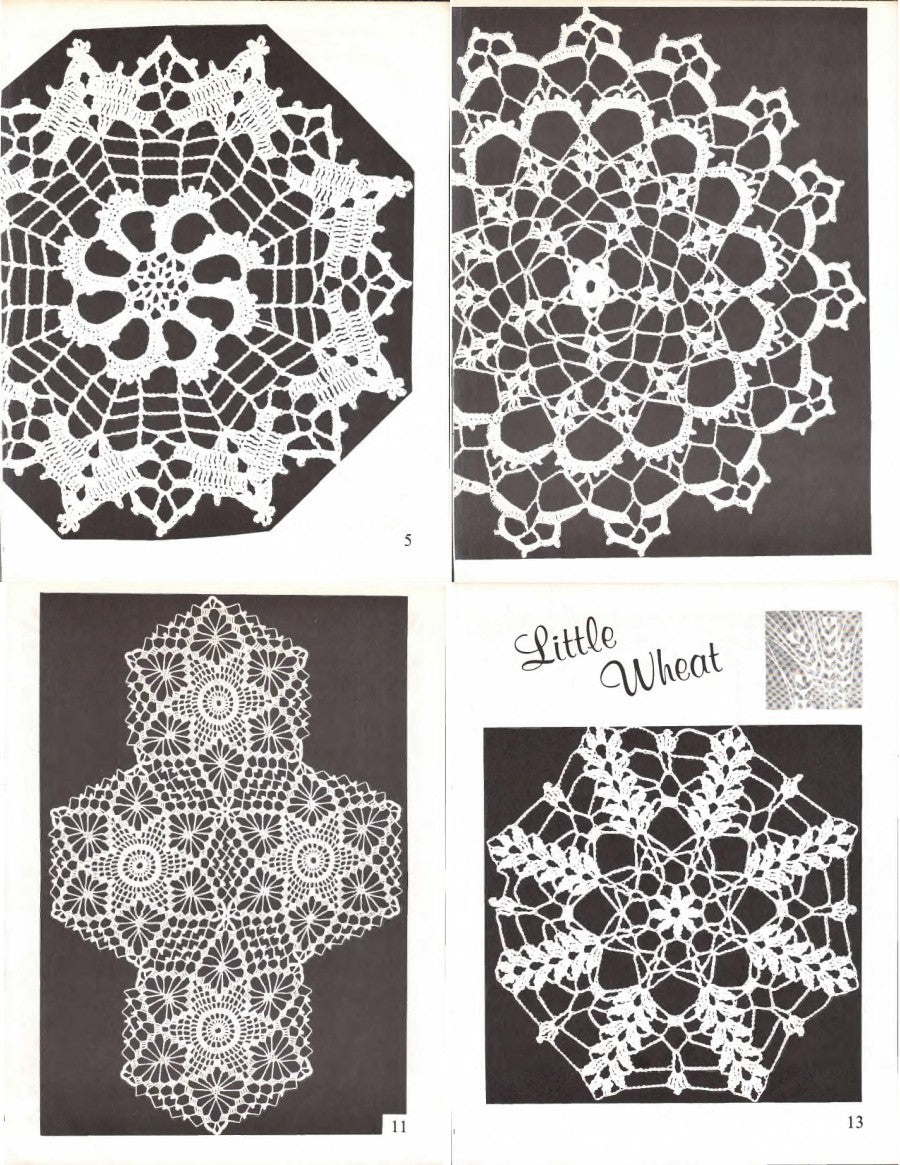Crochet Designs by Elizabeth Hiddleson, Volume 33, 1976