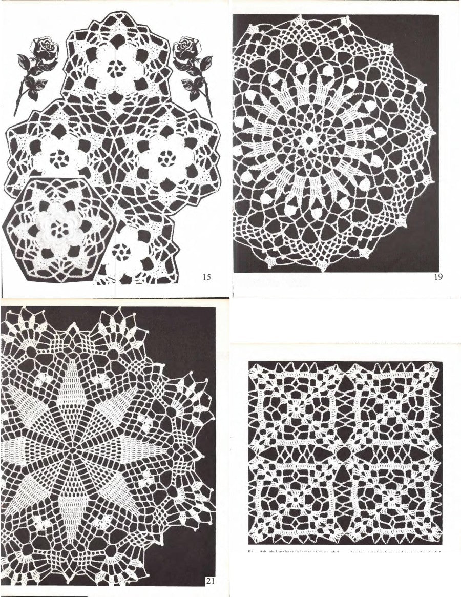 Crochet Designs by Elizabeth Hiddleson, Volume 33, 1976