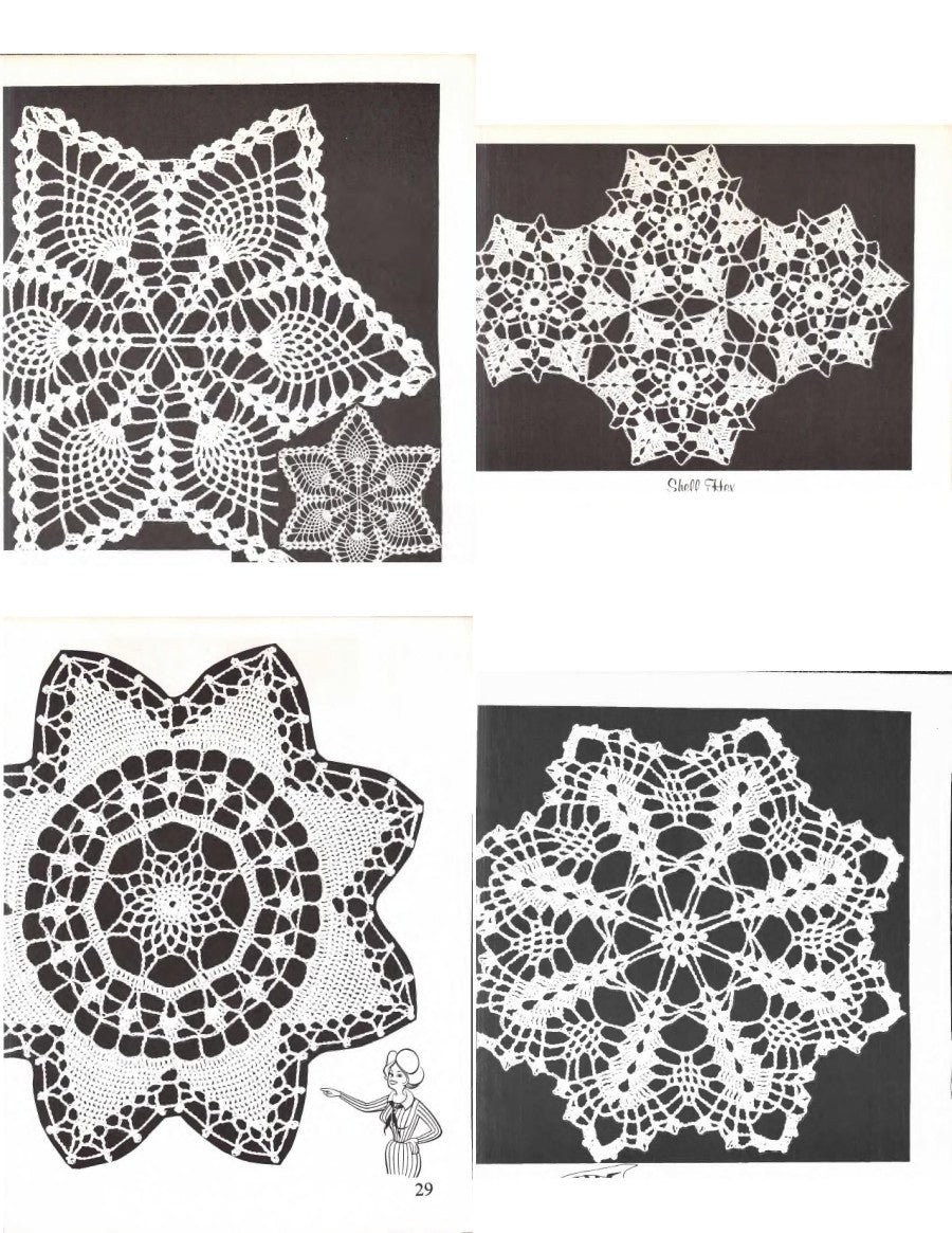 Crochet Designs by Elizabeth Hiddleson, Volume 33, 1976