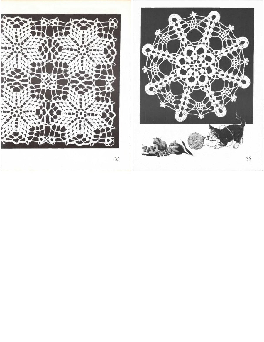 Crochet Designs by Elizabeth Hiddleson, Volume 33, 1976