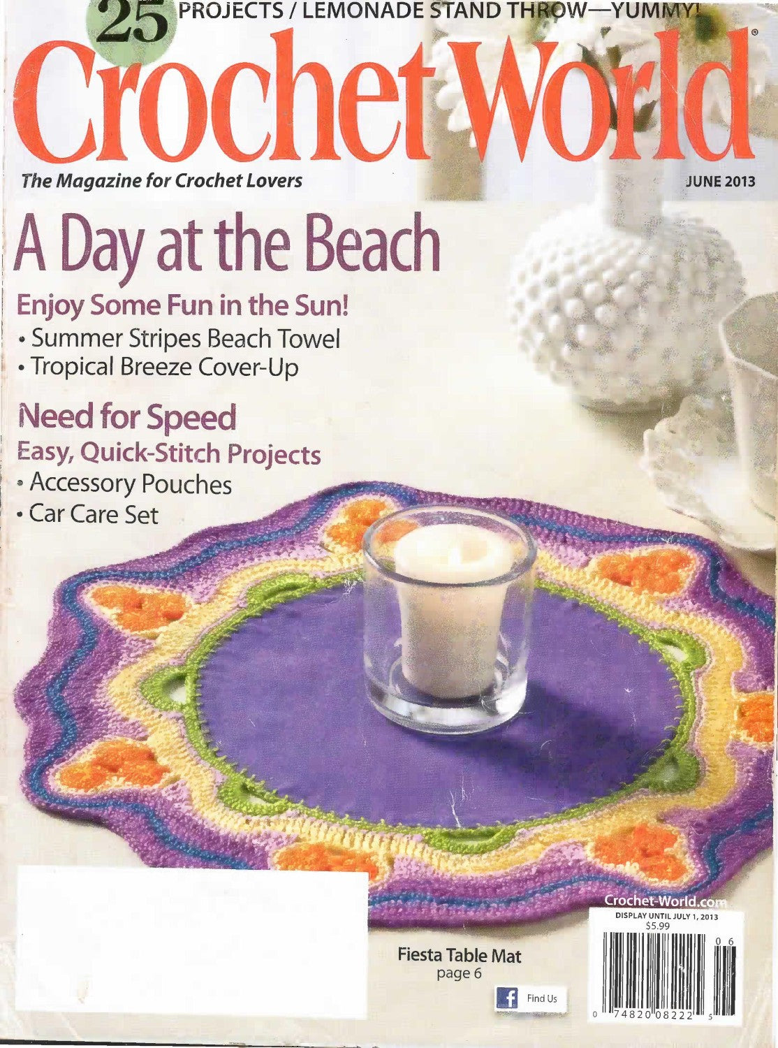 Crochet World June 2013 (Volume 36 Number 3)