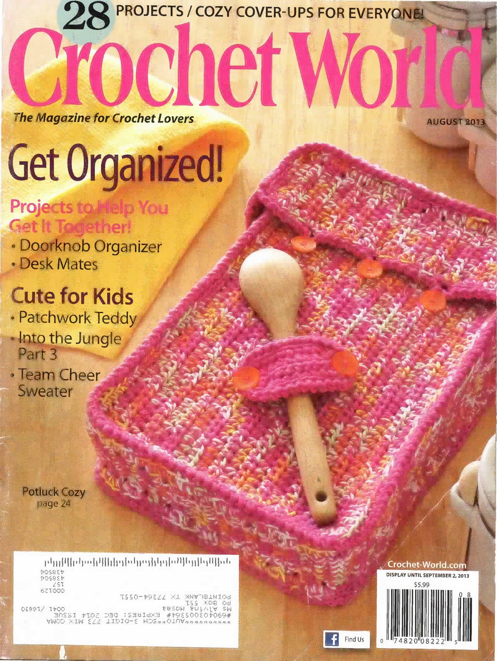 Crochet World August 2013 (Volume 36 Number 4)