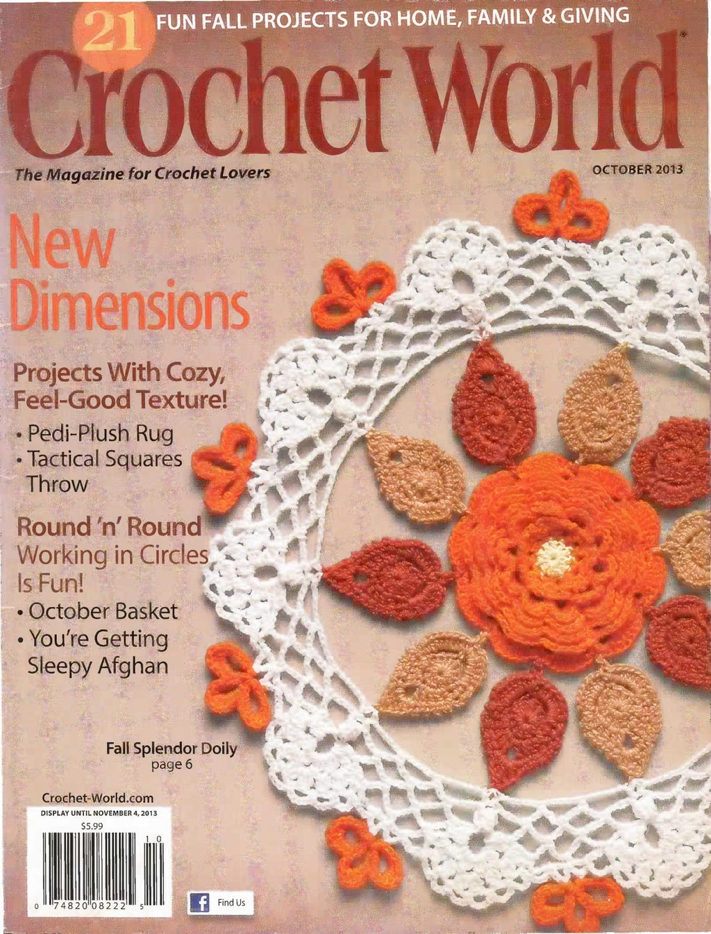Crochet World October 2013 (Volume 36 Number 5)