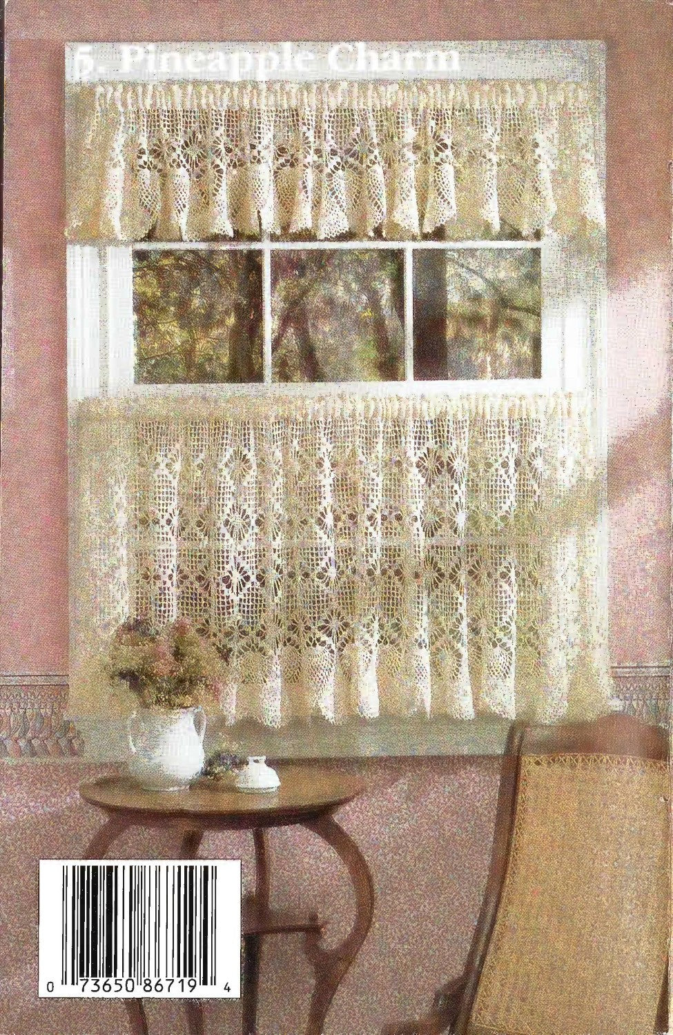 Charming Coverups – Crocheted Table Toppers and Cafe Curtains, South Maid Book 363, circa 1992