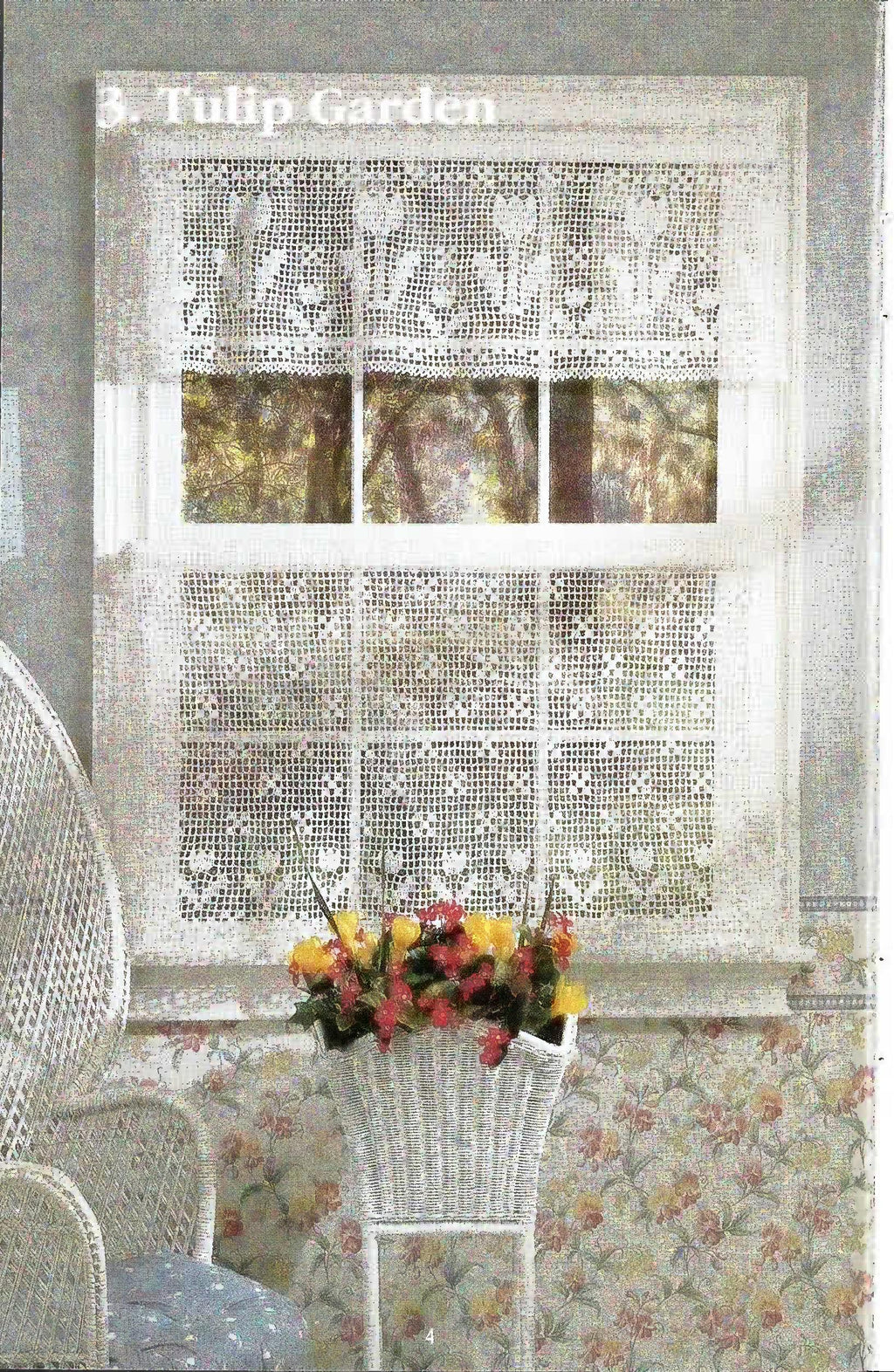 Charming Coverups – Crocheted Table Toppers and Cafe Curtains, South Maid Book 363, circa 1992