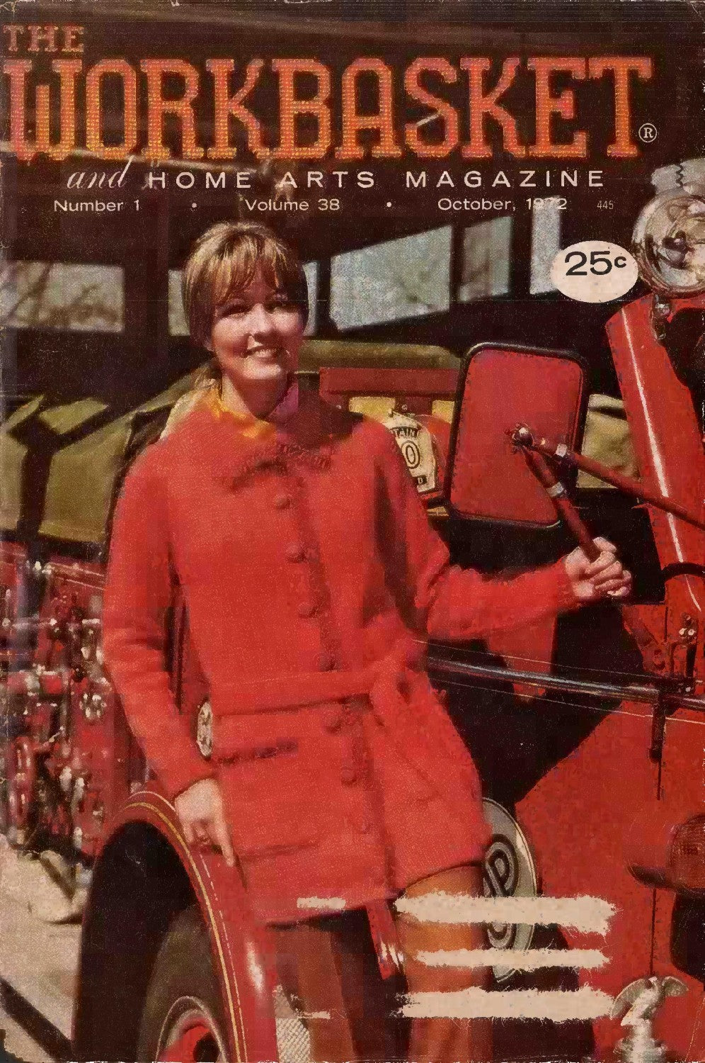 The Workbasket and Home Arts Magazine, October 1972 (Volume 38, Number 1)