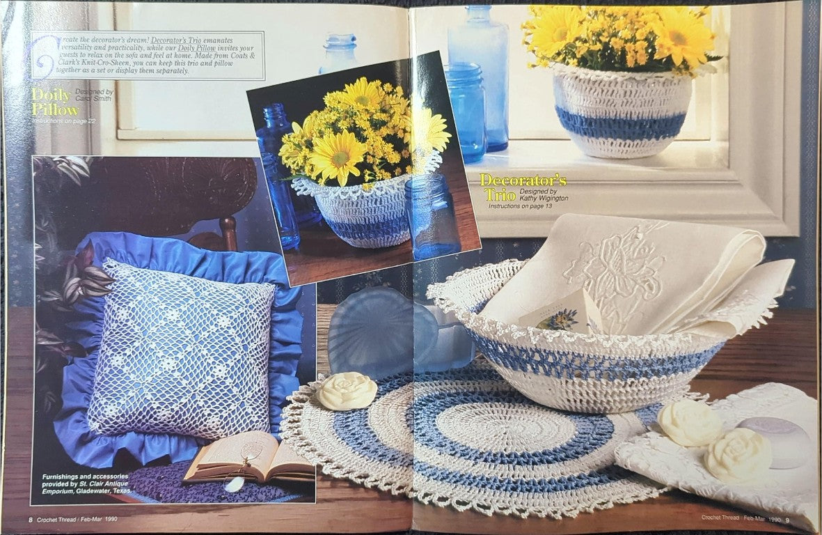 Crochet Thread, Issue Number 3 — February/March 1990