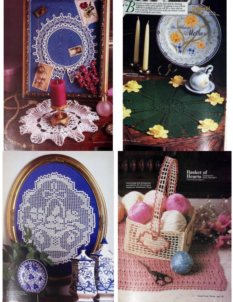 Crochet Thread, Issue Number 3 — February/March 1990