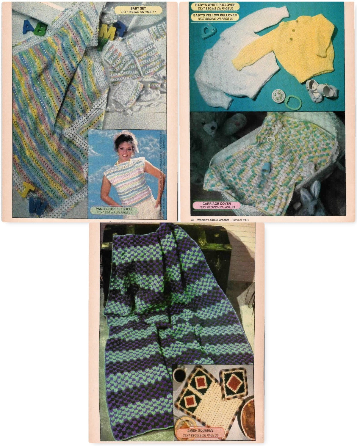 Women's Circle Crochet, Volume 10, Number 2, Summer 1991