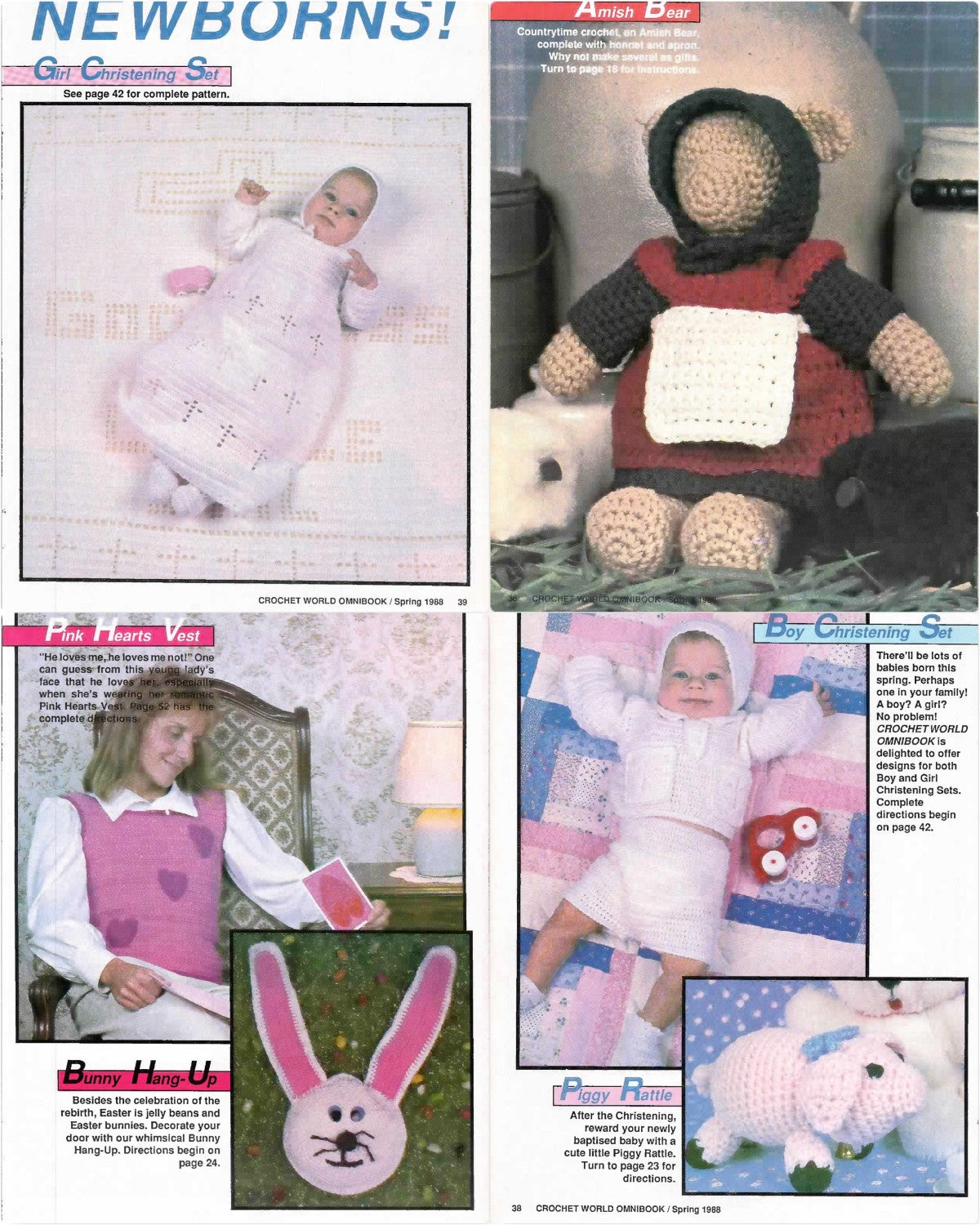 Crochet World Omnibook, Spring 1988 (Volume 9, Number 4)