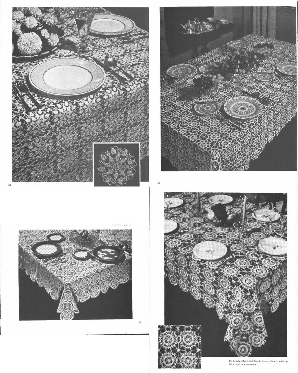 Favorite Crocheted Tablecloth Designs, Edited by Rita Weiss (Dover Needlework Series), 1985