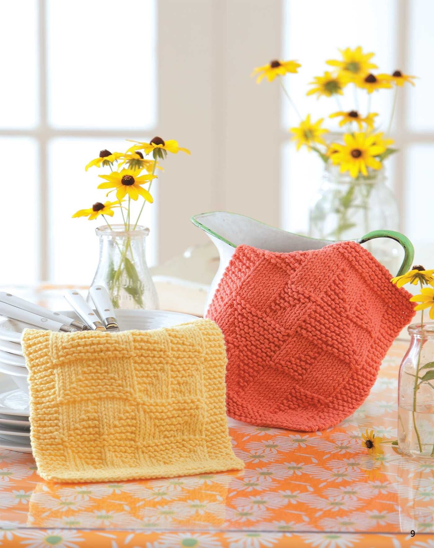 Knit Dishcloths – 15 Designs Inspired by Quilt Blocks (2012)