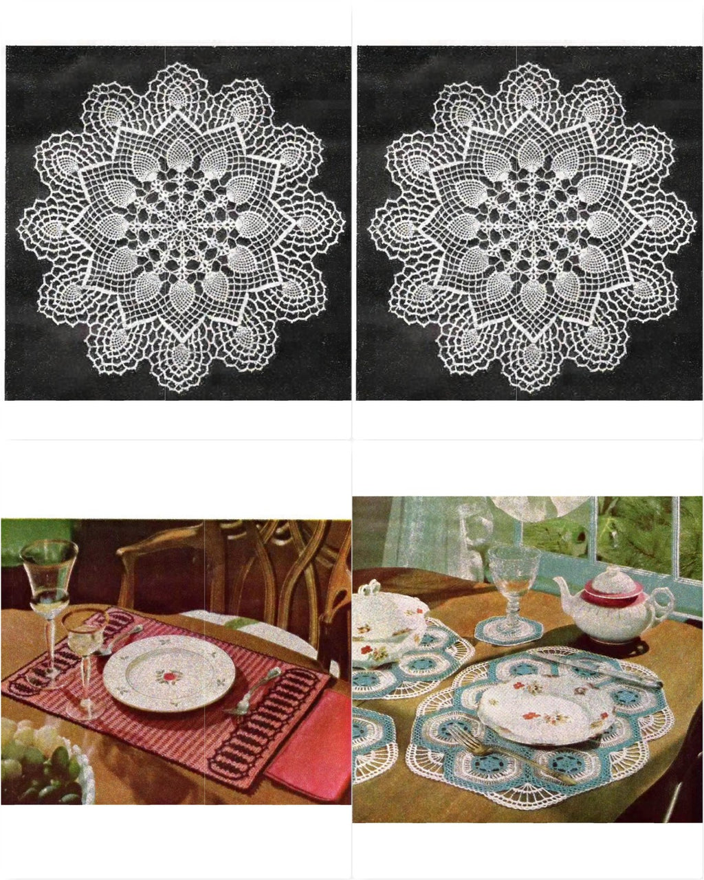 Doilies Design Book No. 83, Lily Mills, 1958