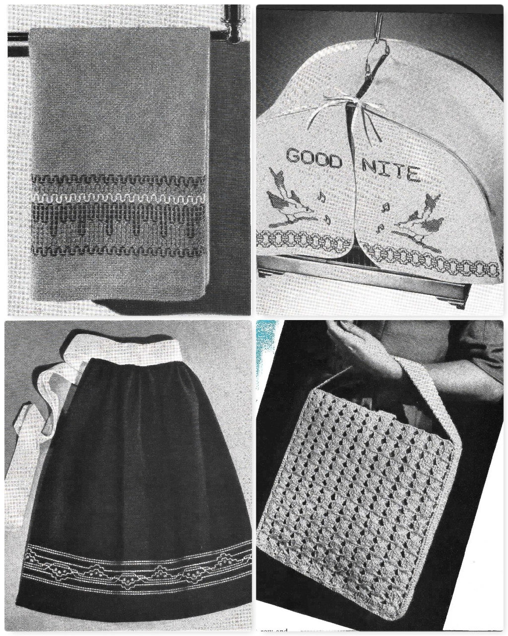 Coats & Clark’s Crochet, Book No. 516, 1957 (First Edition) – Featuring New Woven Crochet