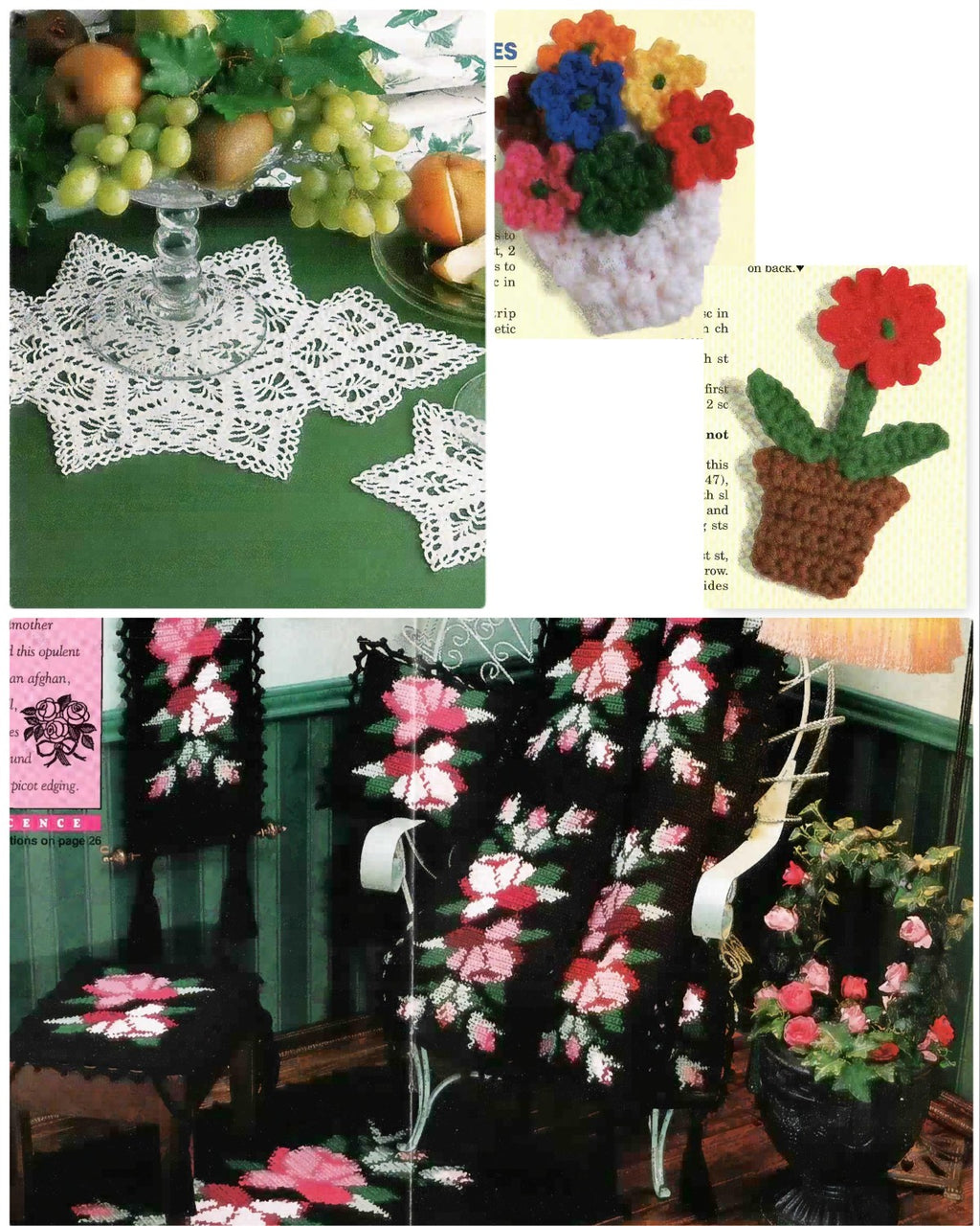 Crochet Home Magazine, Number 19, October/November 1990