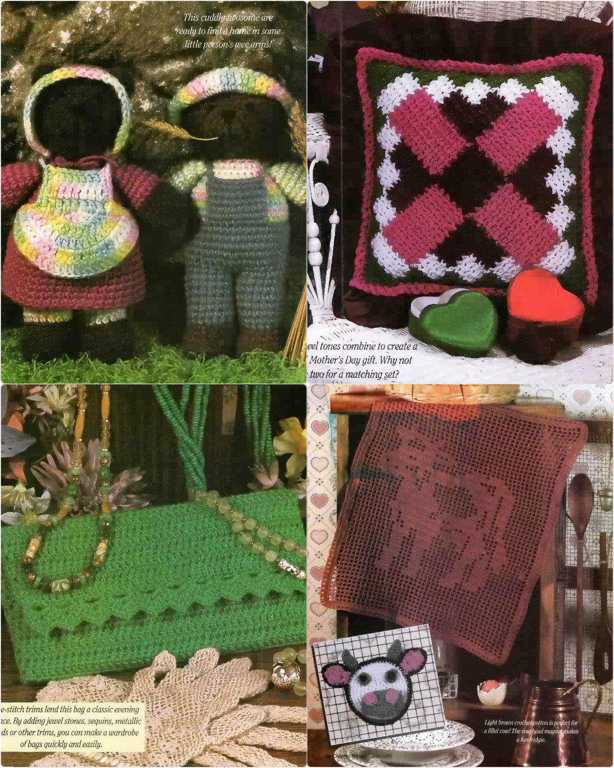 Crochet World June 1995 (Volume 18 Number 3)