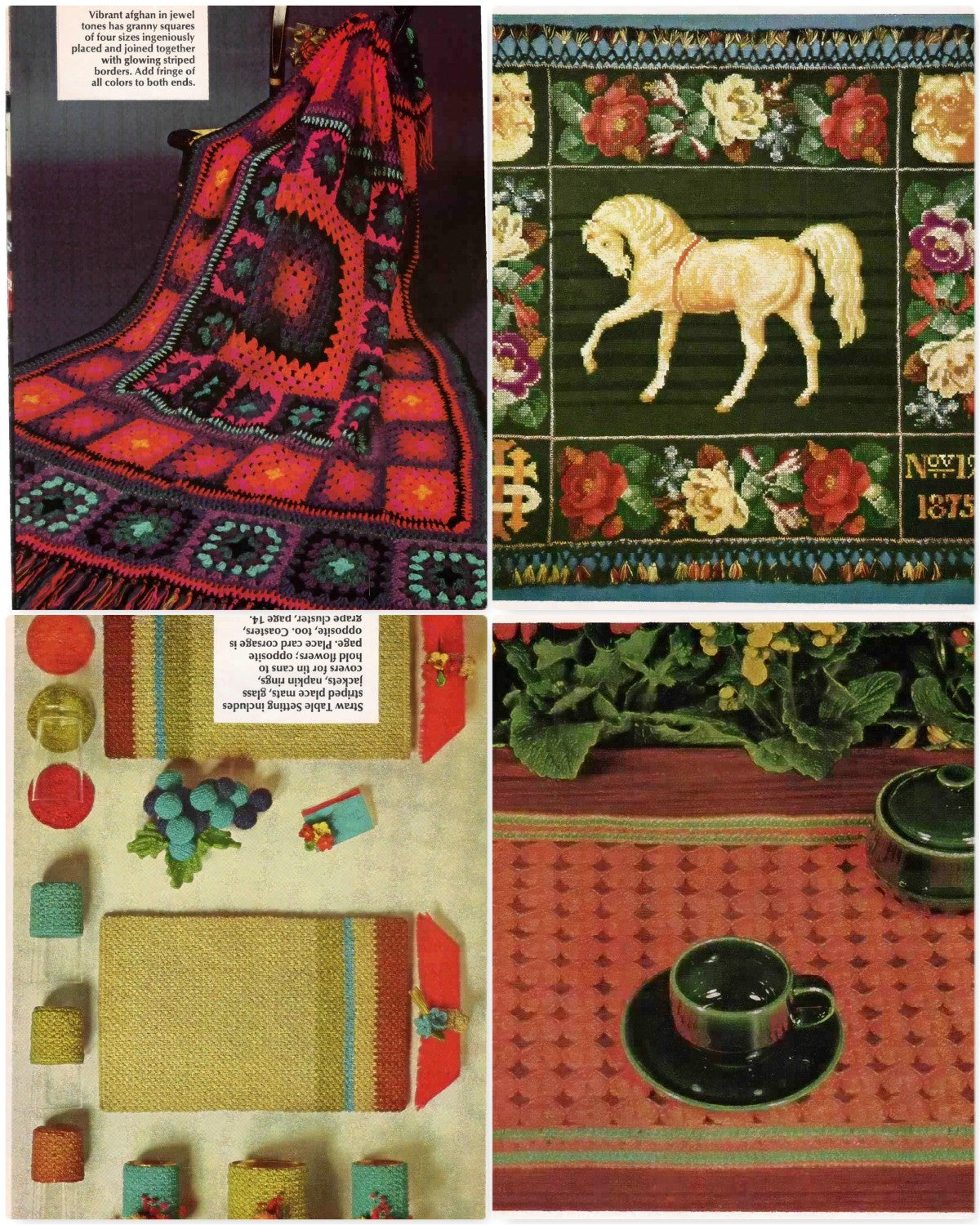 McCall's How To Crochet It! For The Home, Summer 1975, Book V