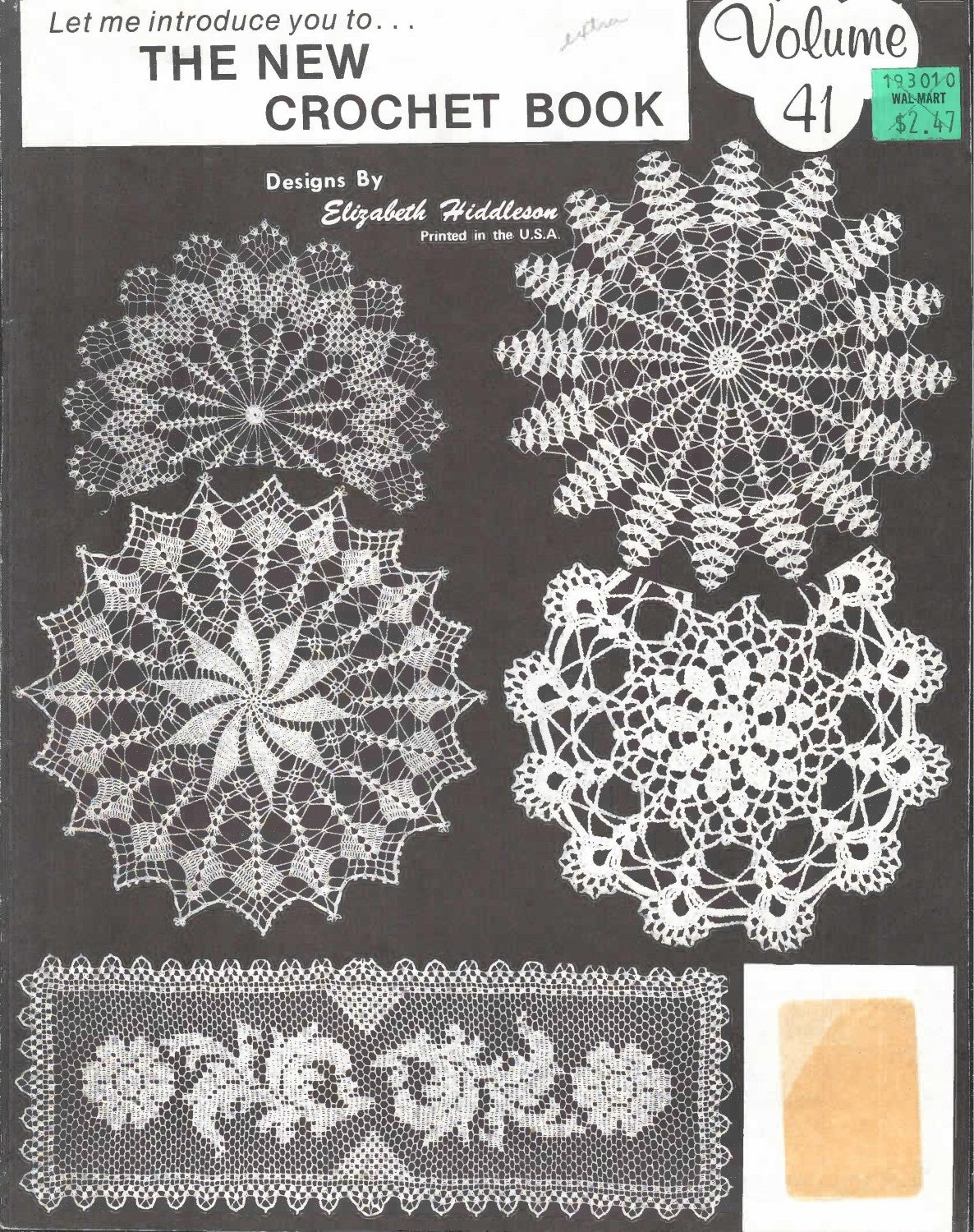 The New Crochet Book, Volume 41, Designs by Elizabeth Hiddleson, 1979