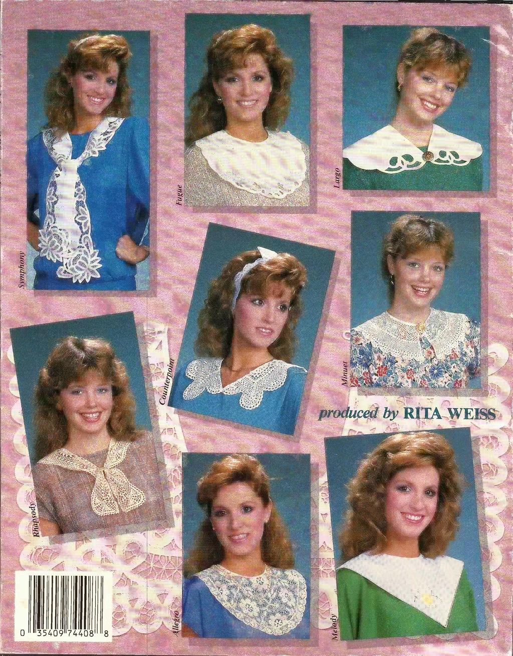 Collars from Doilies and Table Linens (1987) - American School of Needlework #4408