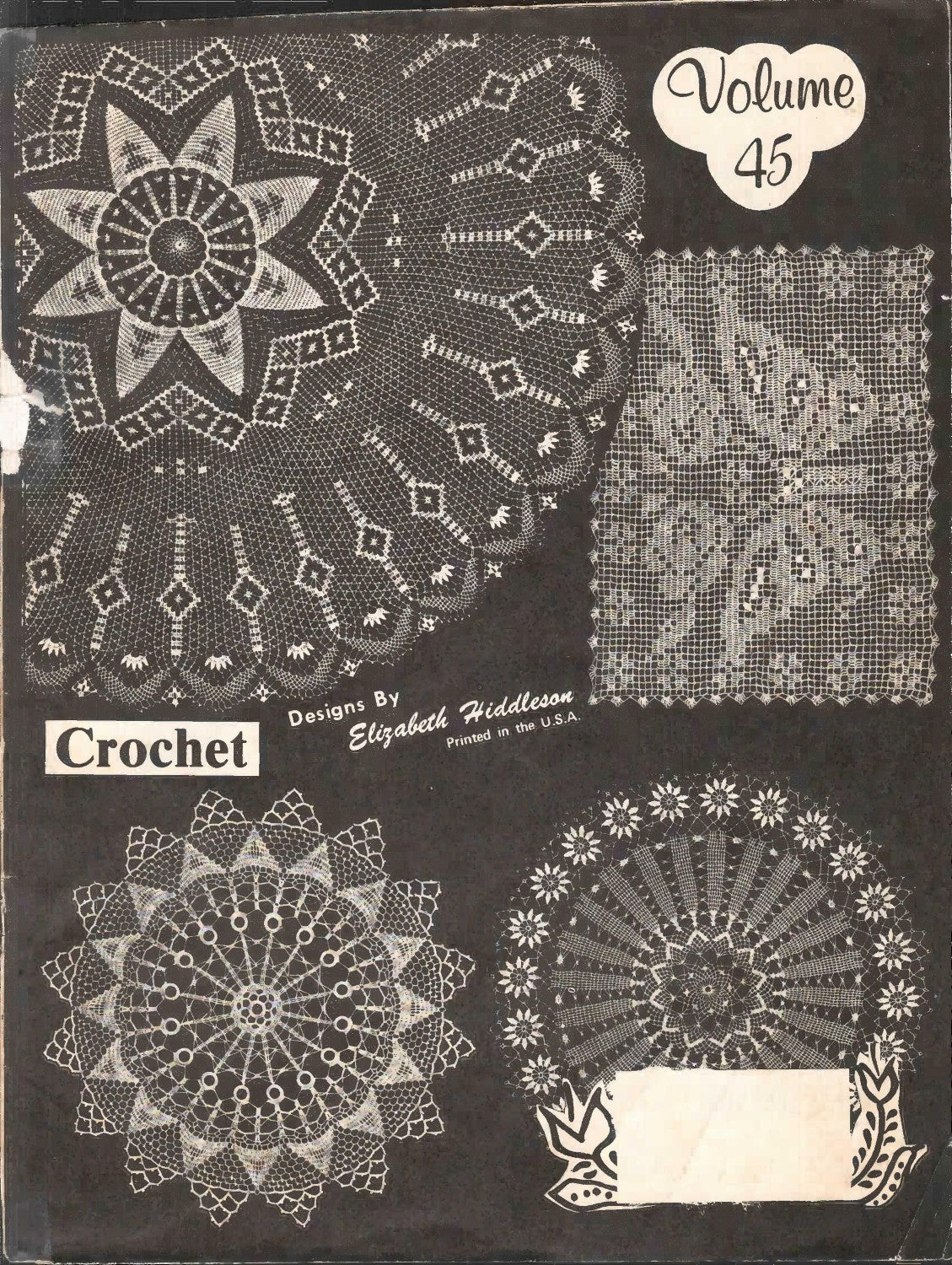 Crochet, Volume 45, Designs by Elizabeth Hiddleson, circa 1981