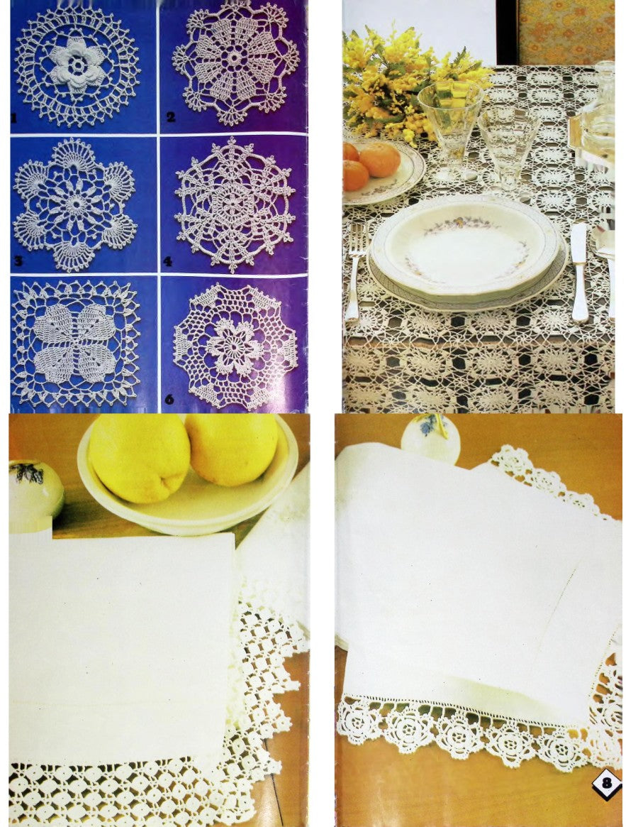 Crochet Monthly Number 49 — Les Éditions de Saxe, 1983