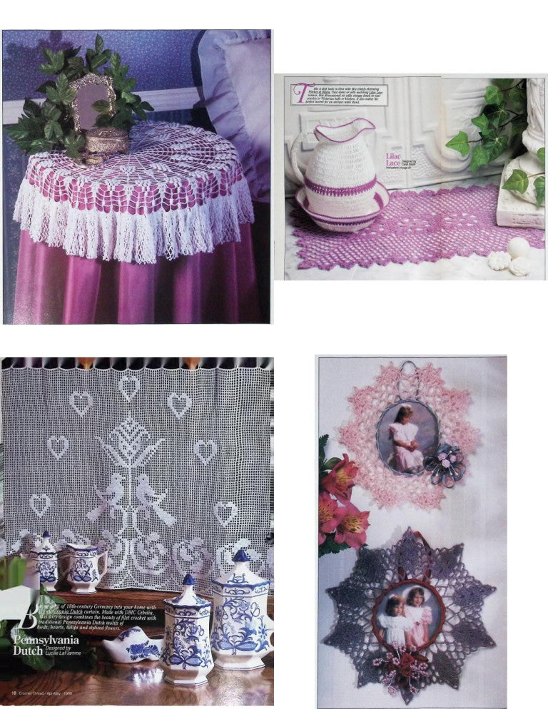Crochet Thread, Issue Number 4 — April/May 1990