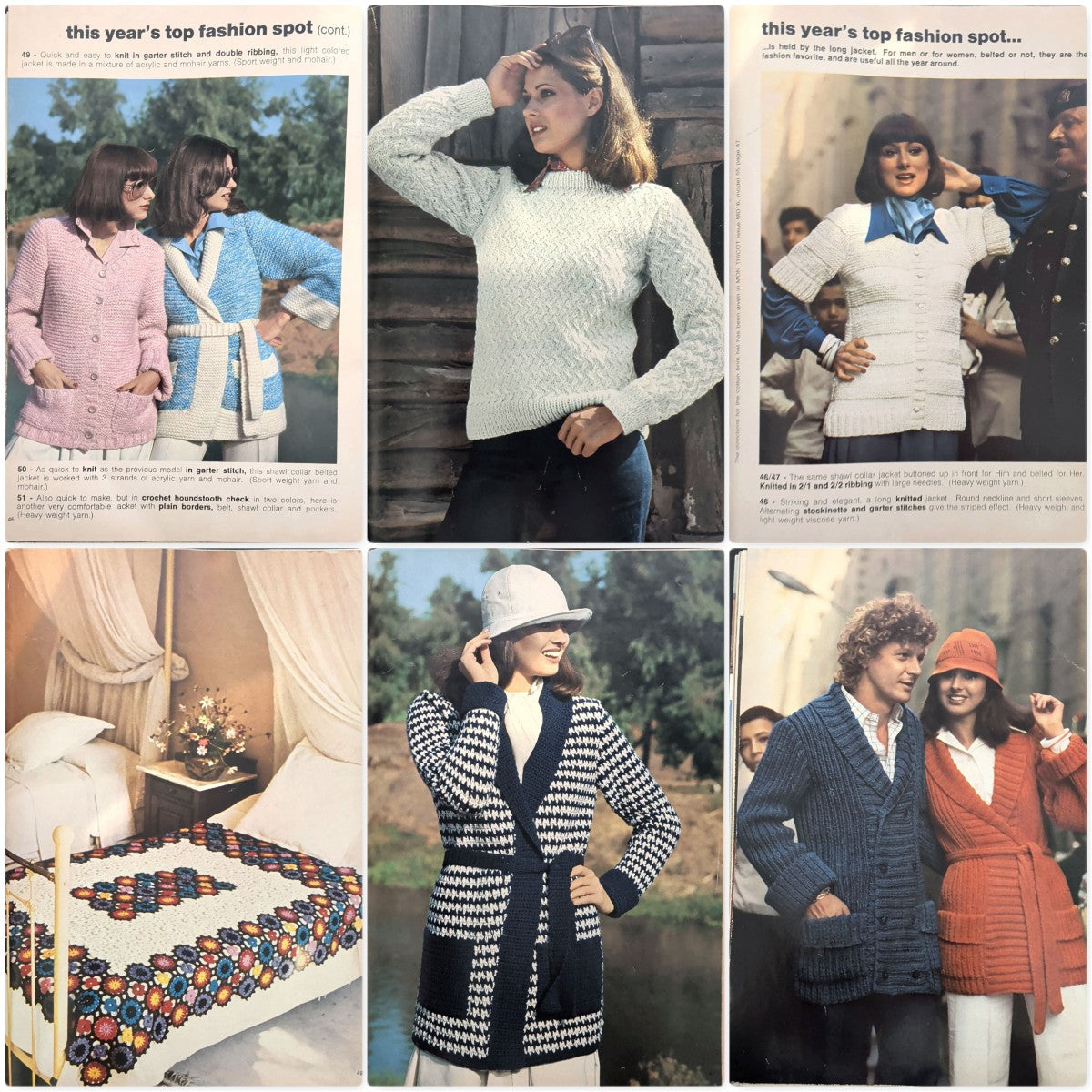 Mon Tricot Knit & Crochet MD22 (1976)