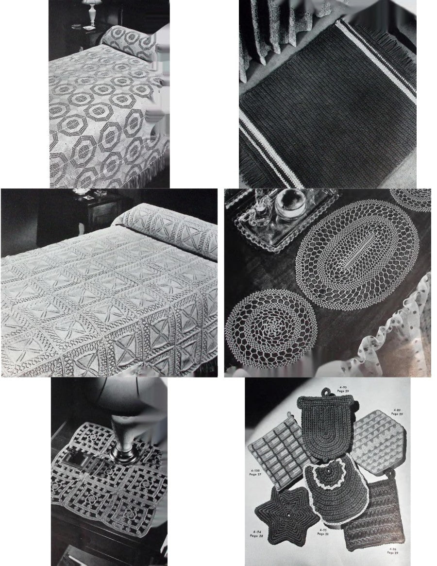 Hand Crochet by Royal Society, Book No. 4, 1945