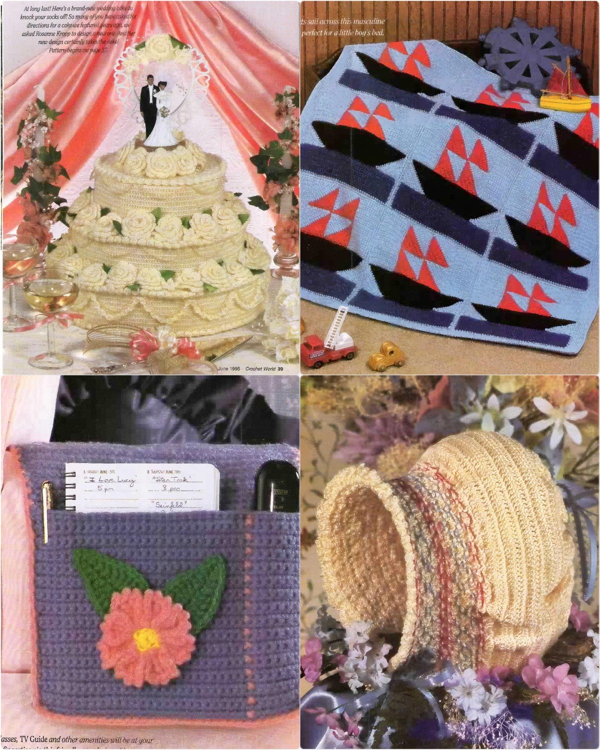 Crochet World June 1995 (Volume 18 Number 3)