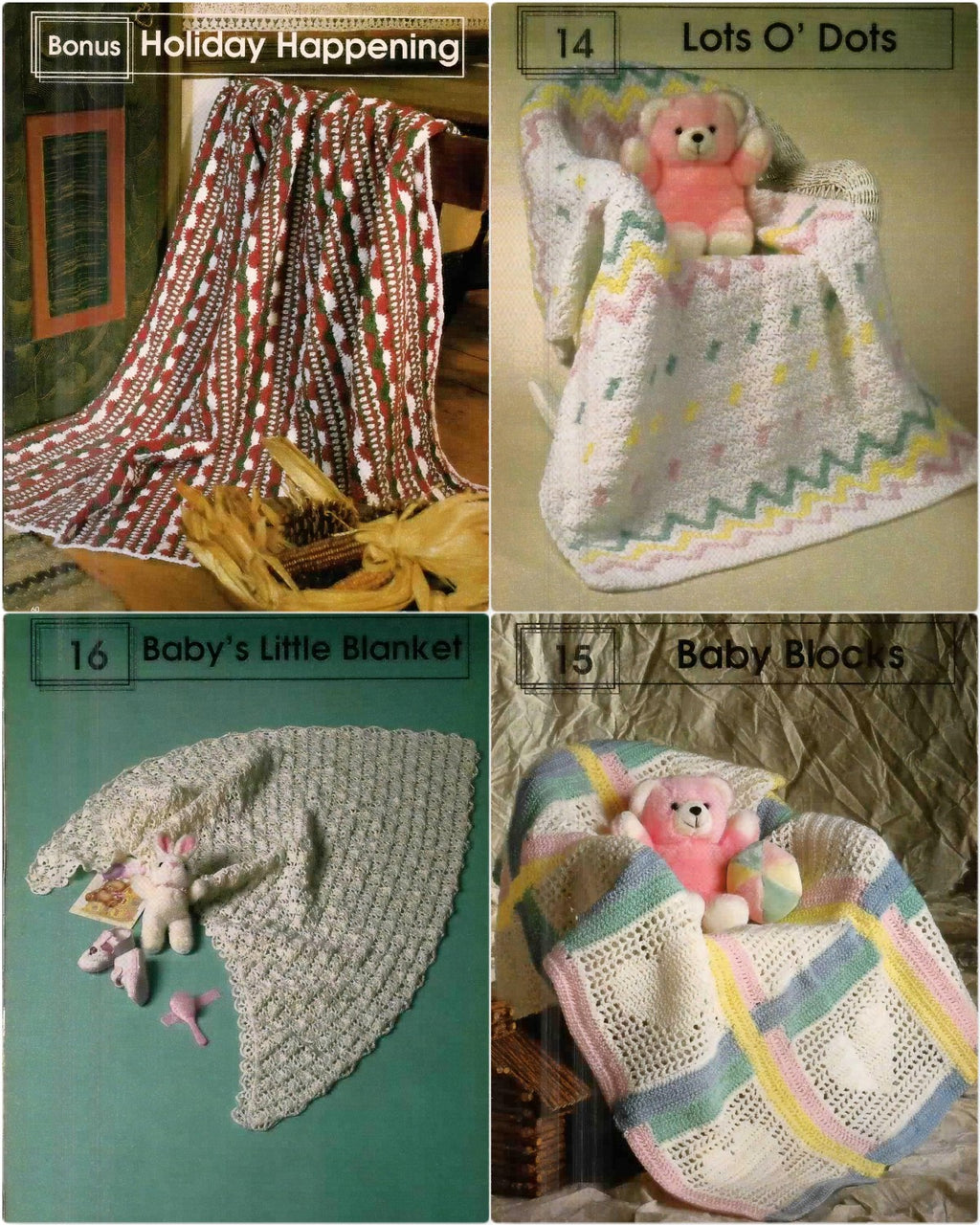 American Country Afghans (Crochet Fantasy Presents...), Winter 2001 (Number 144)
