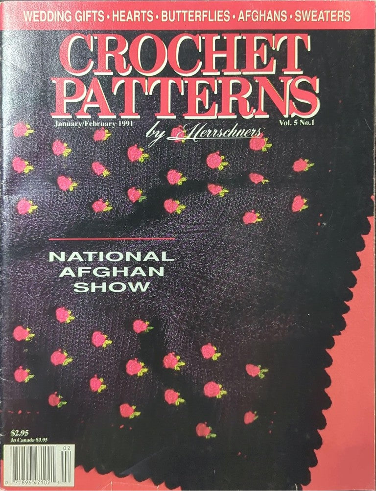 Crochet Patterns by Herrschners, Vol. 5 No. 1 — January/February 1991