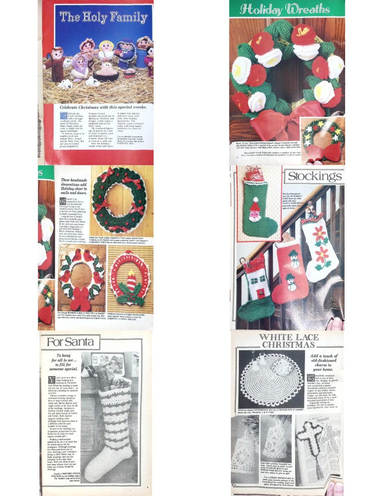 Christmas Crochet, Vol. 5 No. 1 — 1987