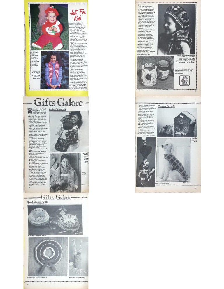 Christmas Crochet, Vol. 5 No. 1 — 1987