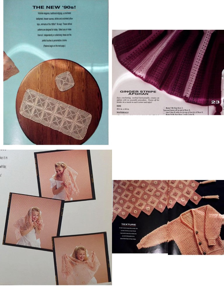 Crochet Patterns by Herrschners, Vol. 5 No. 2 — March/April 1991