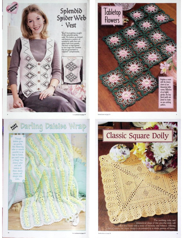 Crochet with Red Heart (Crochet With Heart), June 2000 — Vol. 5 No. 2