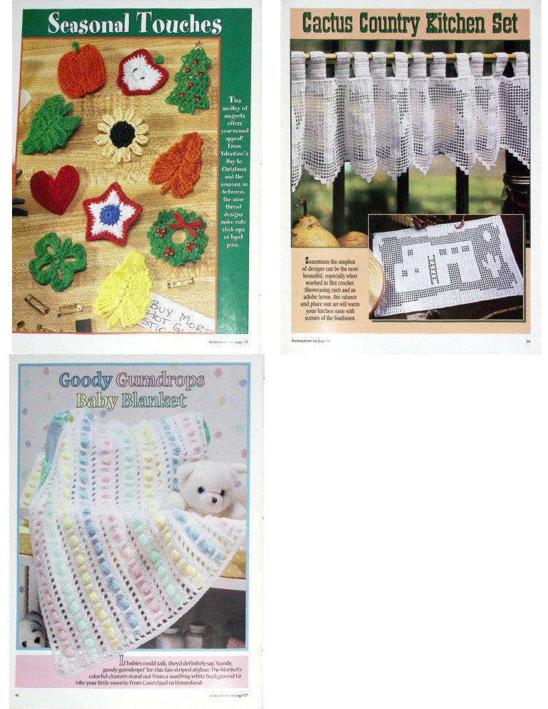 Crochet with Red Heart (Crochet With Heart), June 2000 — Vol. 5 No. 2