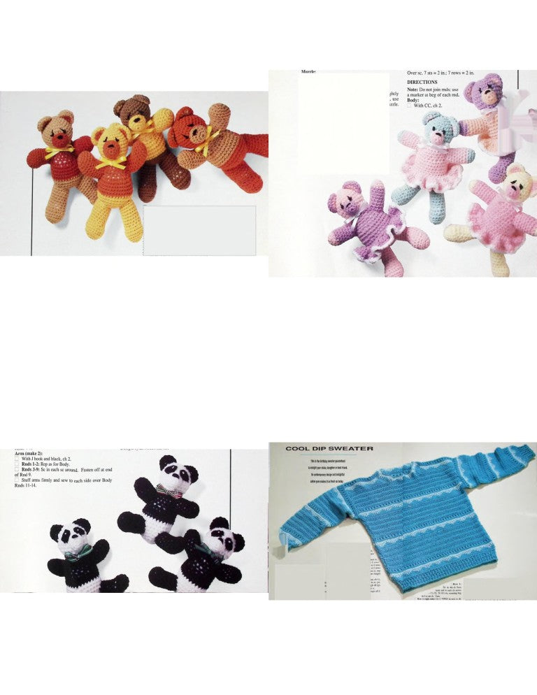 Crochet Patterns by Herrschners, Vol. 5 No. 4 — July/August 1991